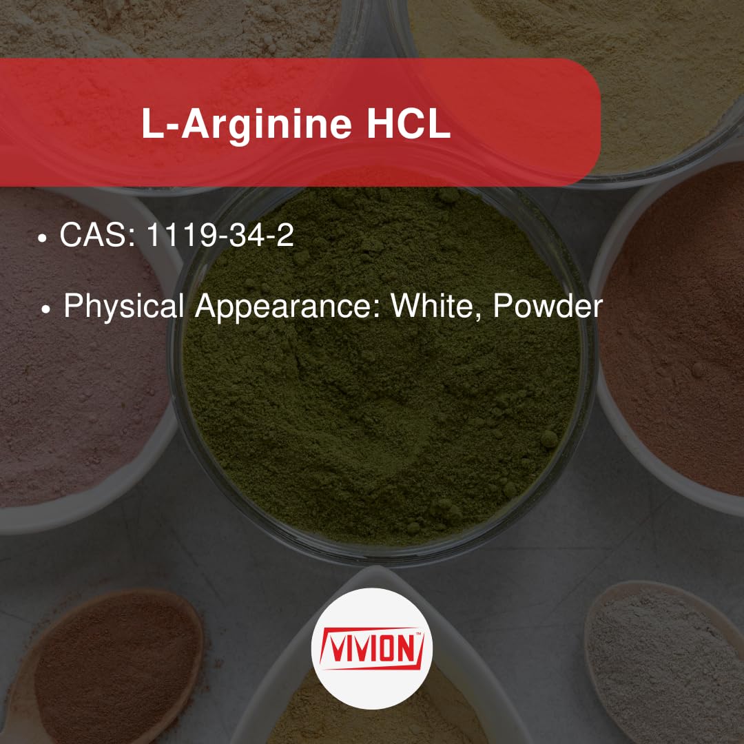 Vivion L-Arginine HCl bulk ingredient supports scalable product development and quality control.