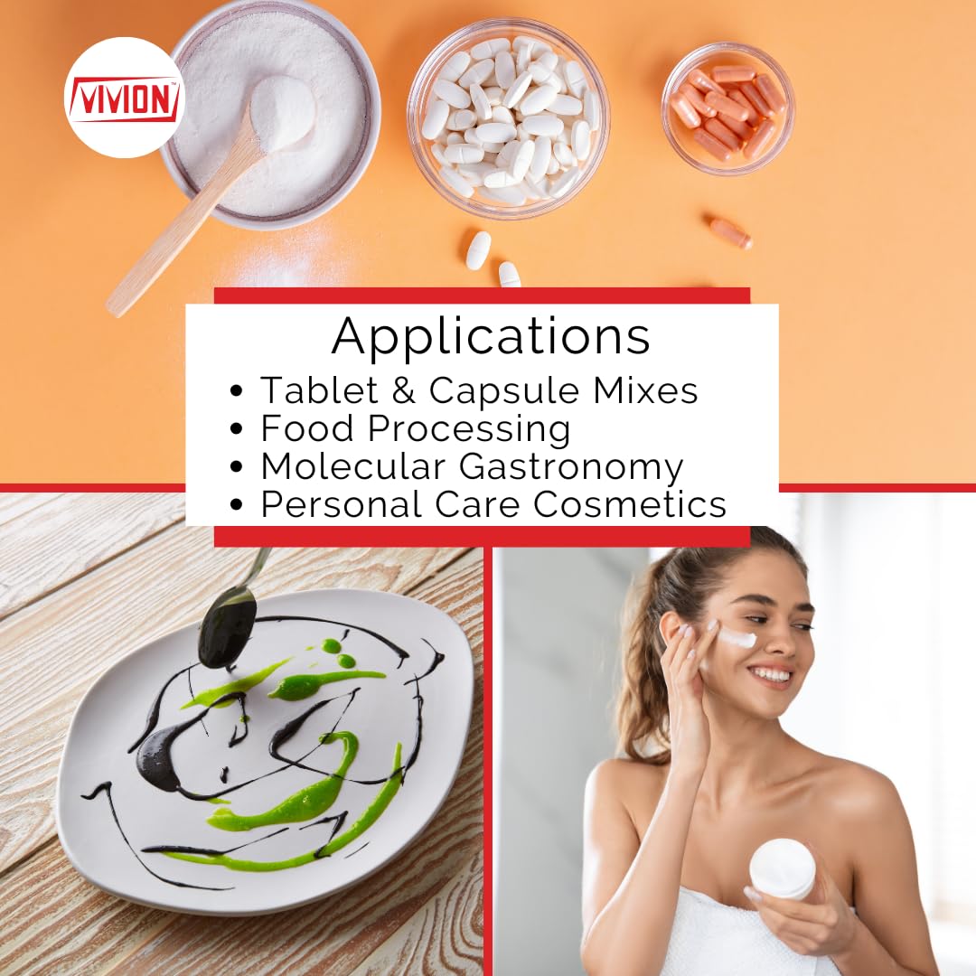 Vivion MCC 101 food processing application highlighting bulking and texture enhancement