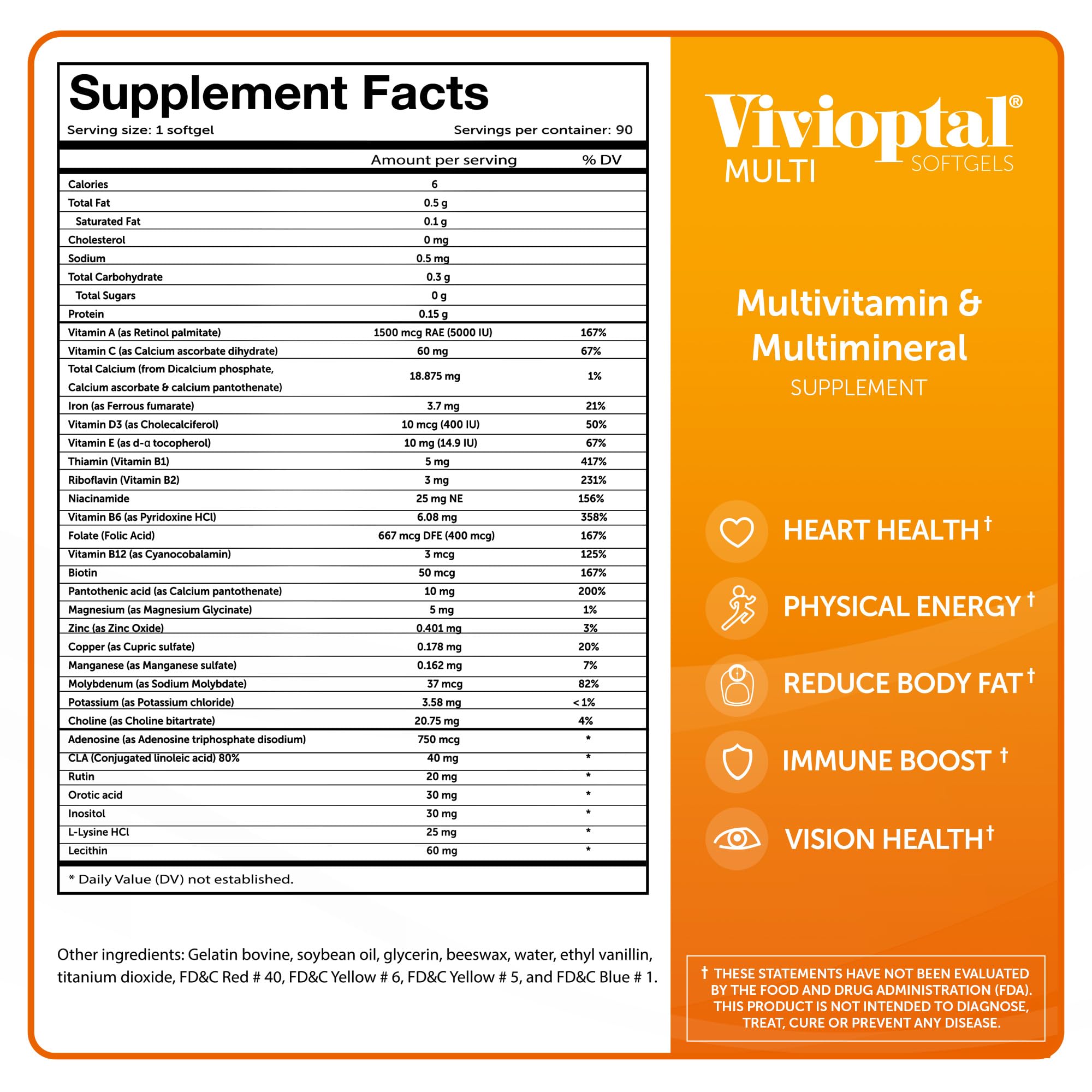 Vivioptal Multi daily routine scene with a single softgel for intake.