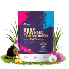 VivoNu 13in1 beef organ softgels bottle ready for daily use and energy support.