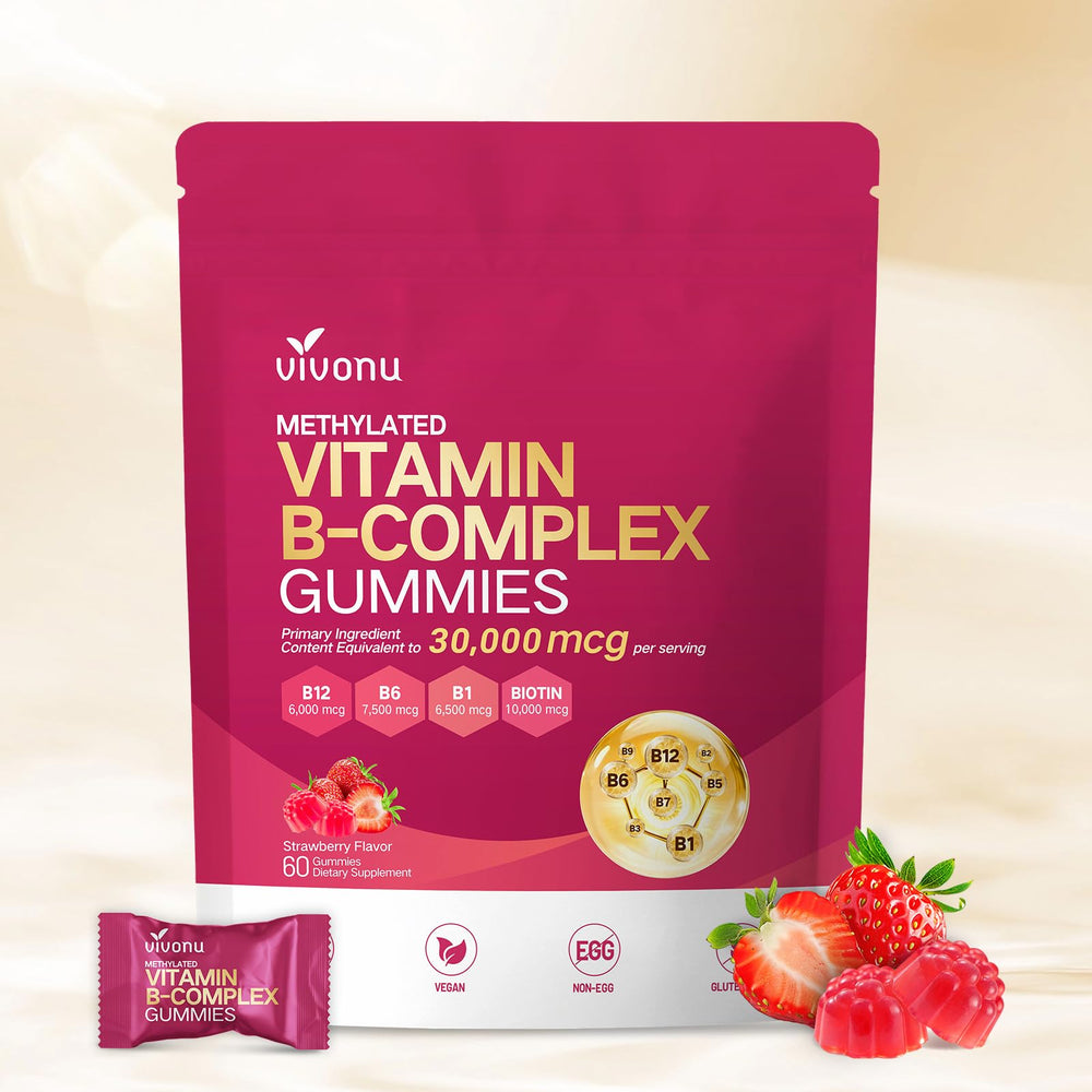 VivoNu 24in1 B-Complex bottle for daily energy support and convenience