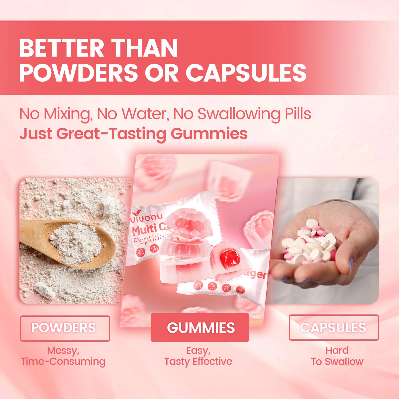 VivoNu biotin and vitamins boost keratin, brightness, and energy