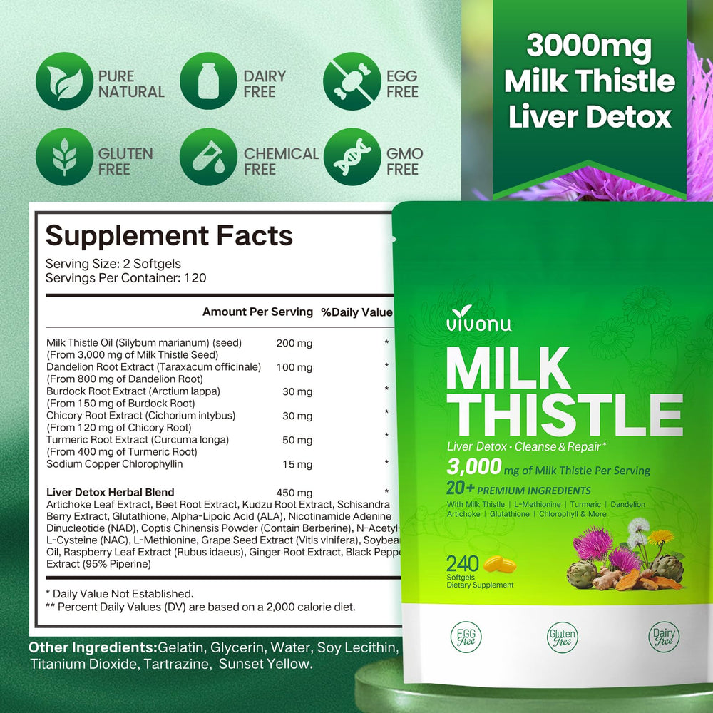 VivoNu product on shelf highlighting liver support benefits.