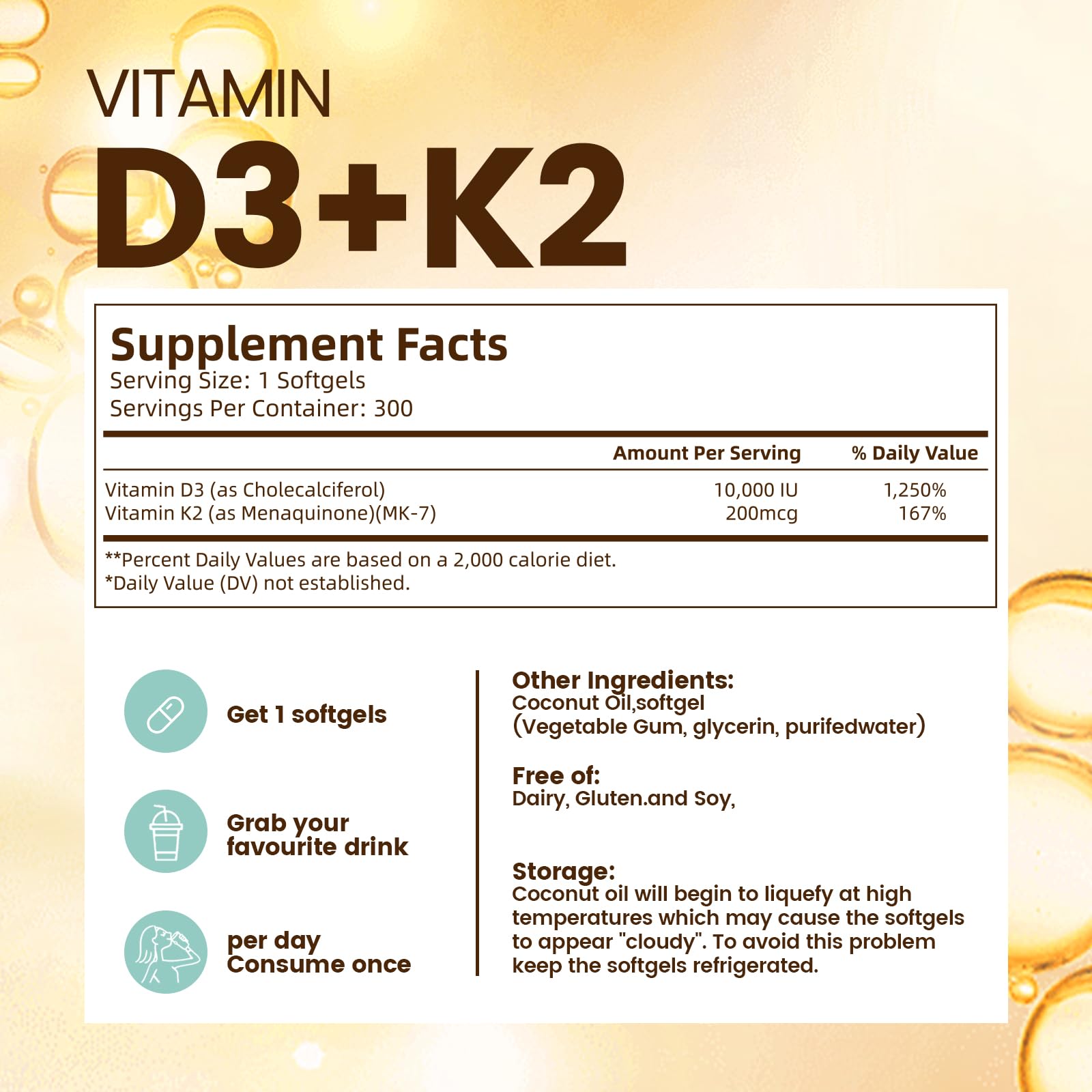 VivoNu D3 K2 fits into a daily wellness routine.