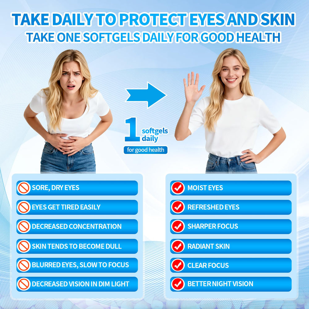 VivoNu dry-eye comfort visual emphasizing daily moisture support.