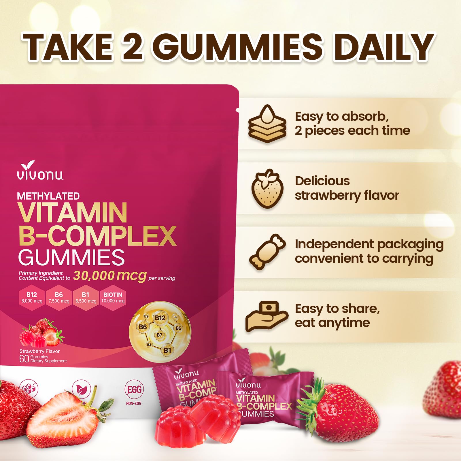 VivoNu energy-forward gummies ideal for busy professionals and students