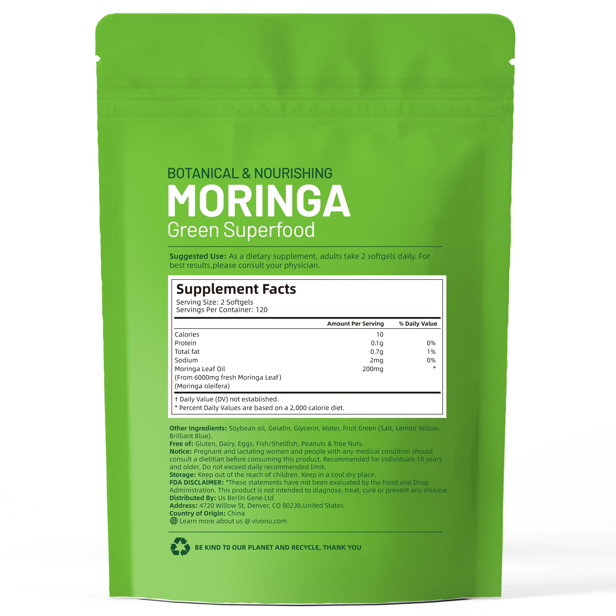 VivoNu four-month supply softgels for extended wellness
