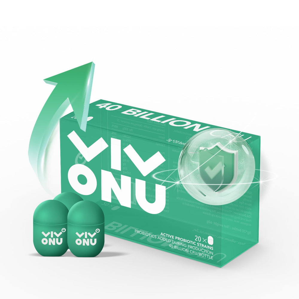 VivoNu 20-bottle pack emphasizing convenient daily dosing for consistency