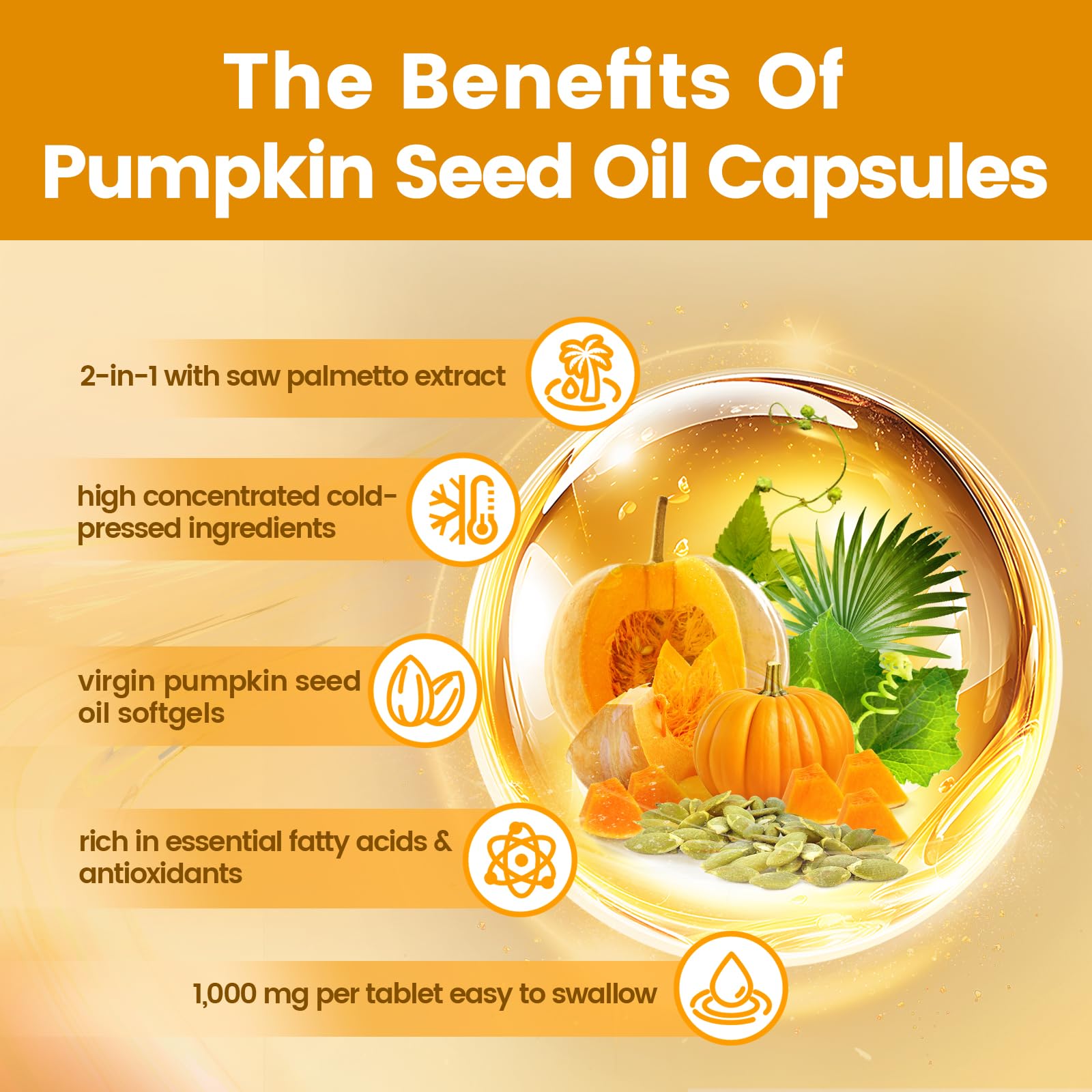 VivoNu saw palmetto extract component in the blend for potential dual-action support.