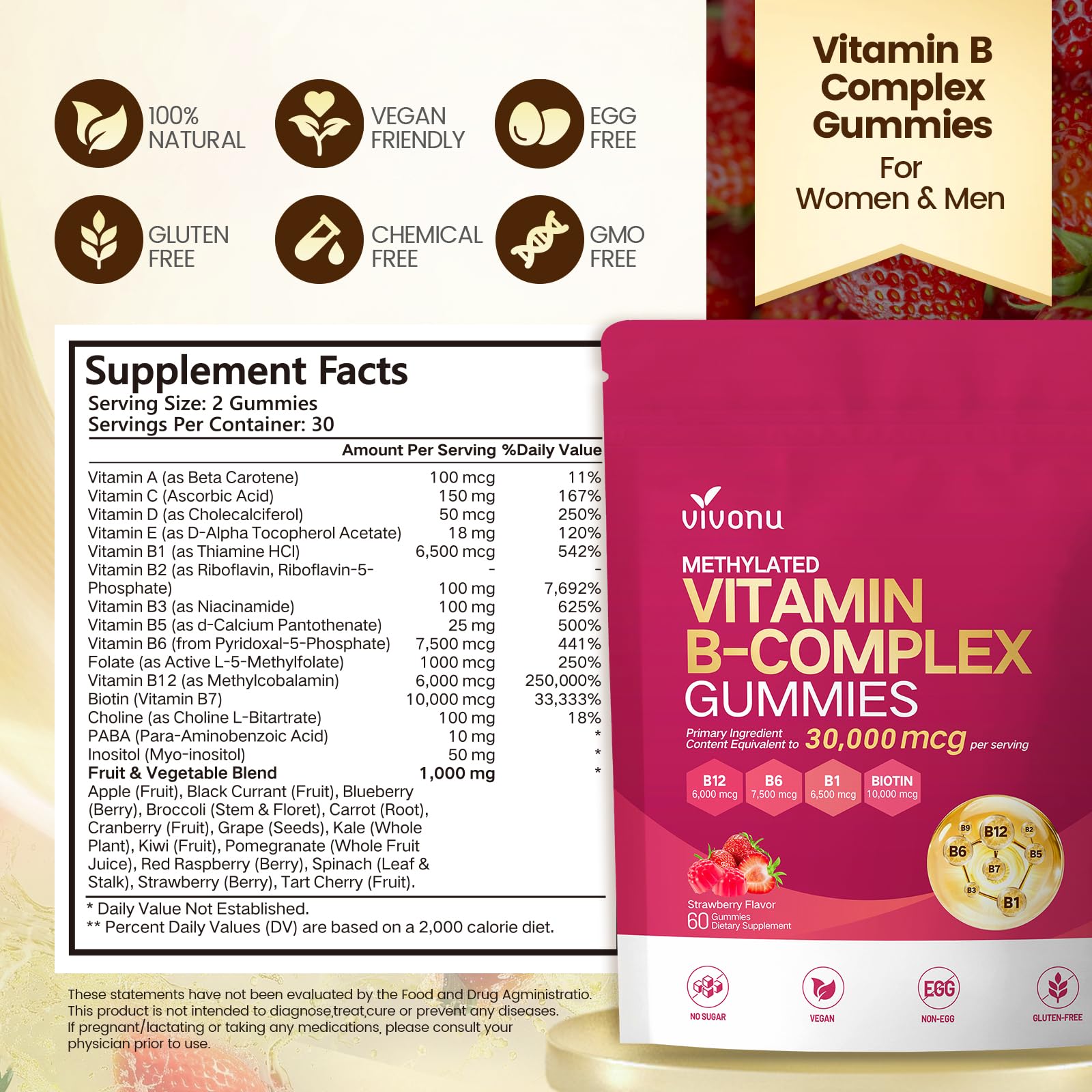 VivoNu travel-friendly pack of gummies for easy daily use