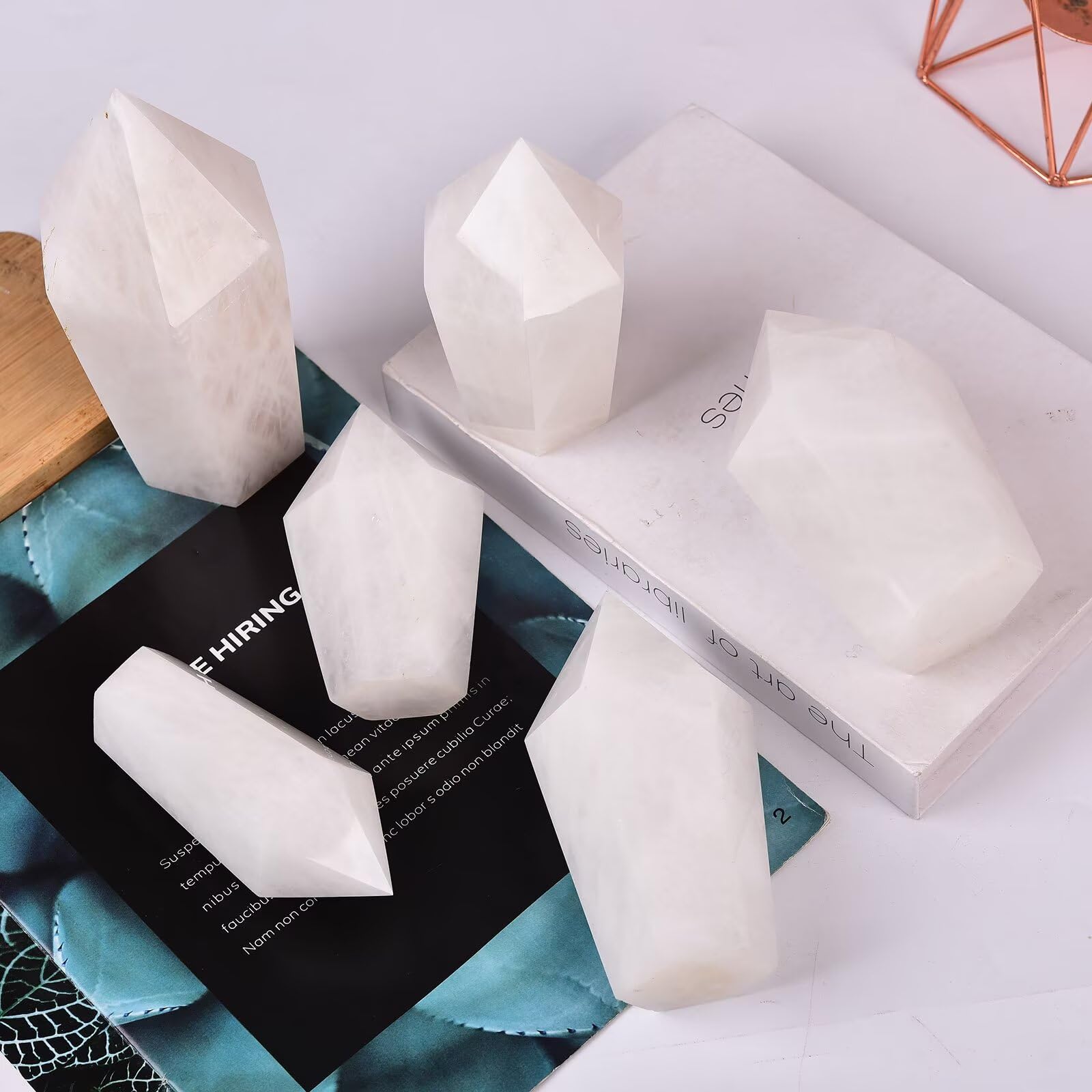 VIZYTOU moon-guided white crystal energy supports peaceful sleep and focus rituals.