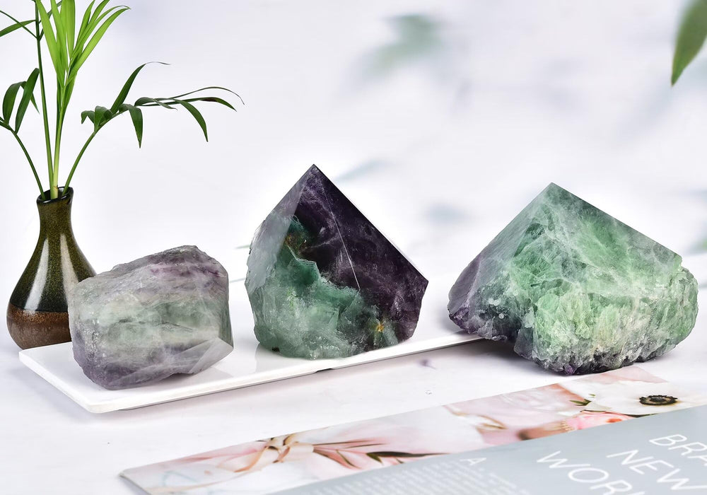 Green purple bands glow softly, inviting mindful breathing and calm