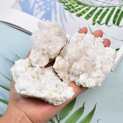 VIZYTOU healing crystal rough mineral for display and mindfulness practice.