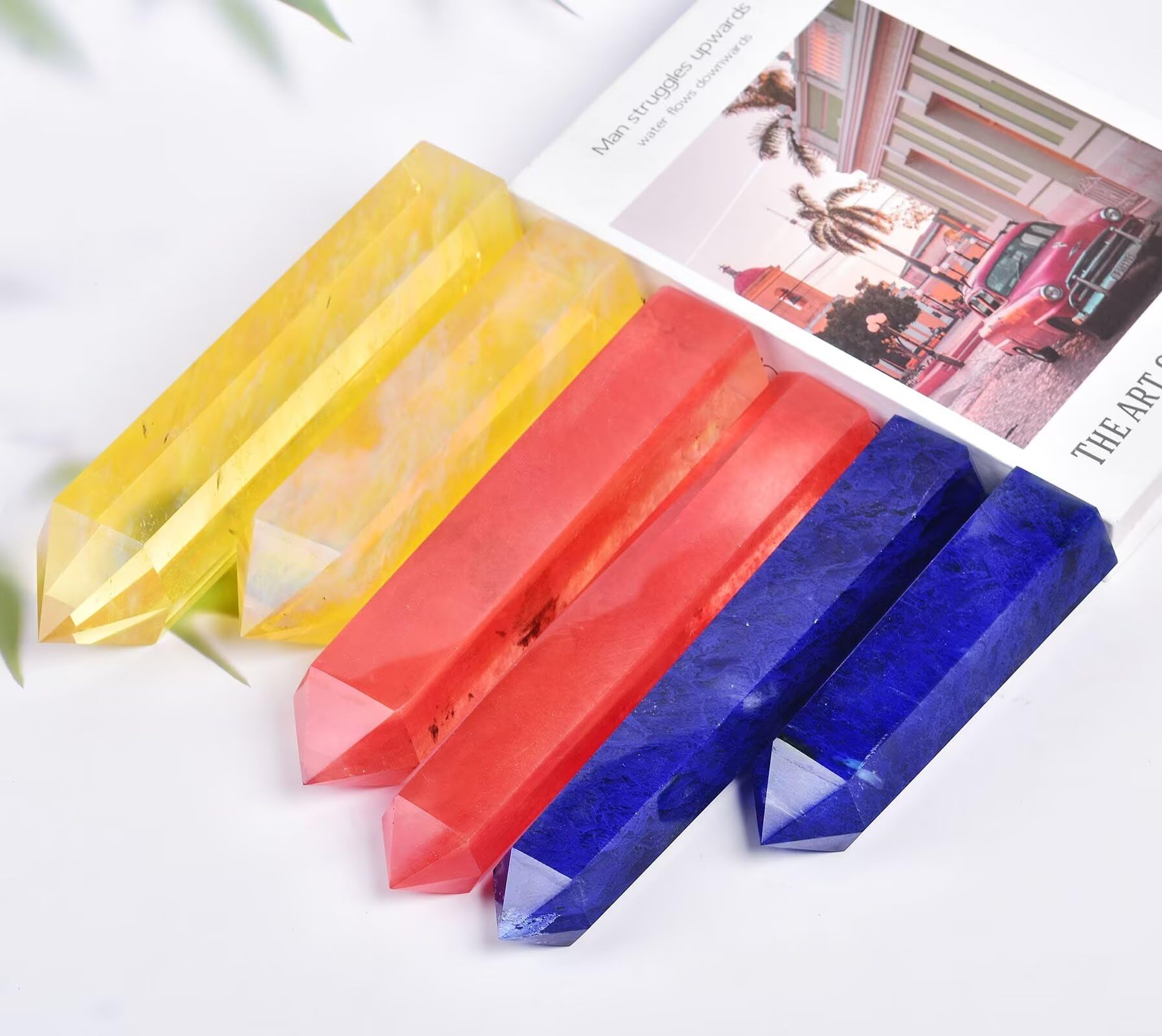 VIZYTOU home office crystal decor enhancing balance