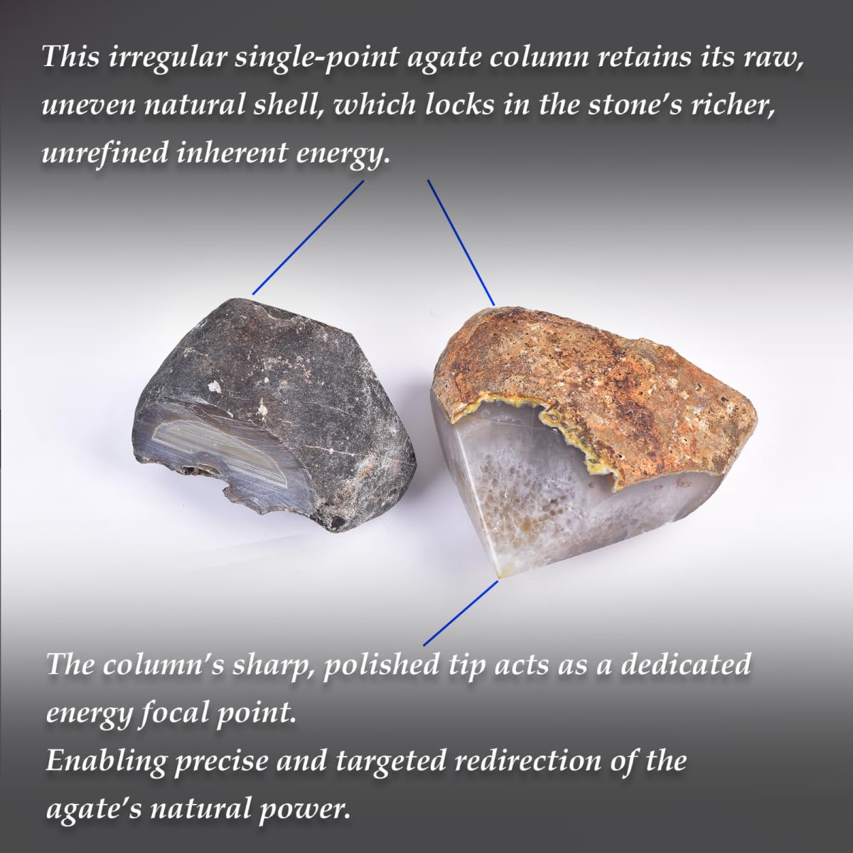 VIZYTOU earth-toned wand pairs with crystals for holistic spaces