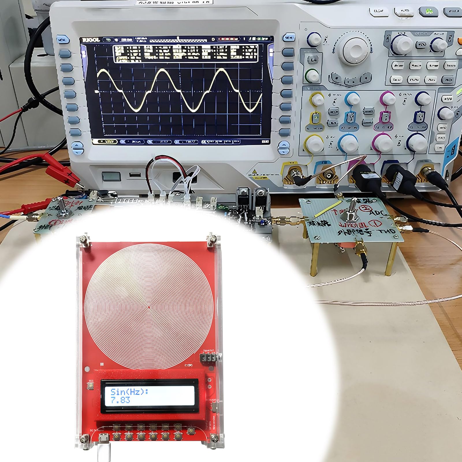 VLSQHNCF Schumann generator frequency range setup demonstrates flexible options for spaces.
