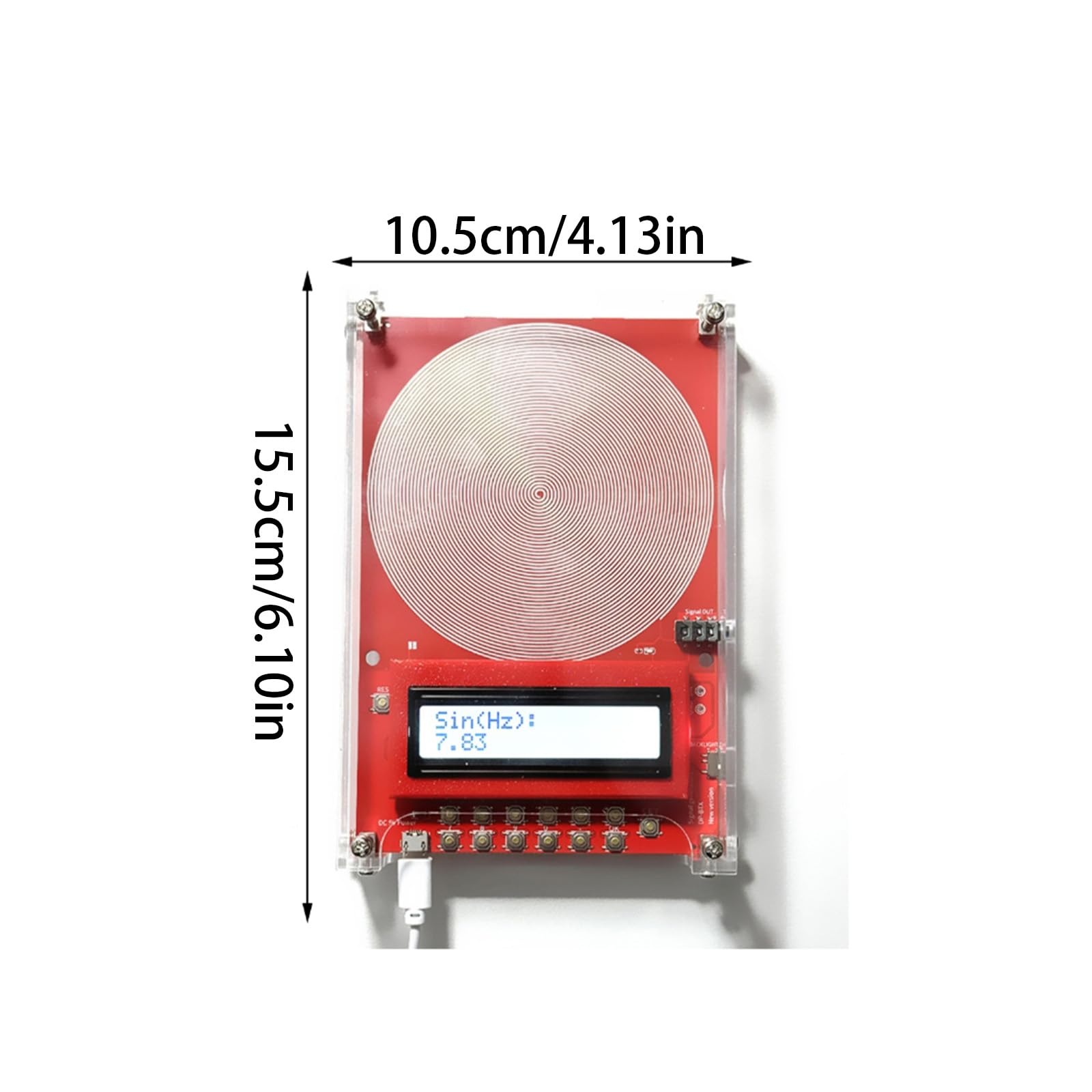 VLSQHNCF Schumann generator portable design suitable for travel and relaxation.