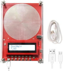 VLSQHNCF Schumann generator front view showing compact design for ambient use.