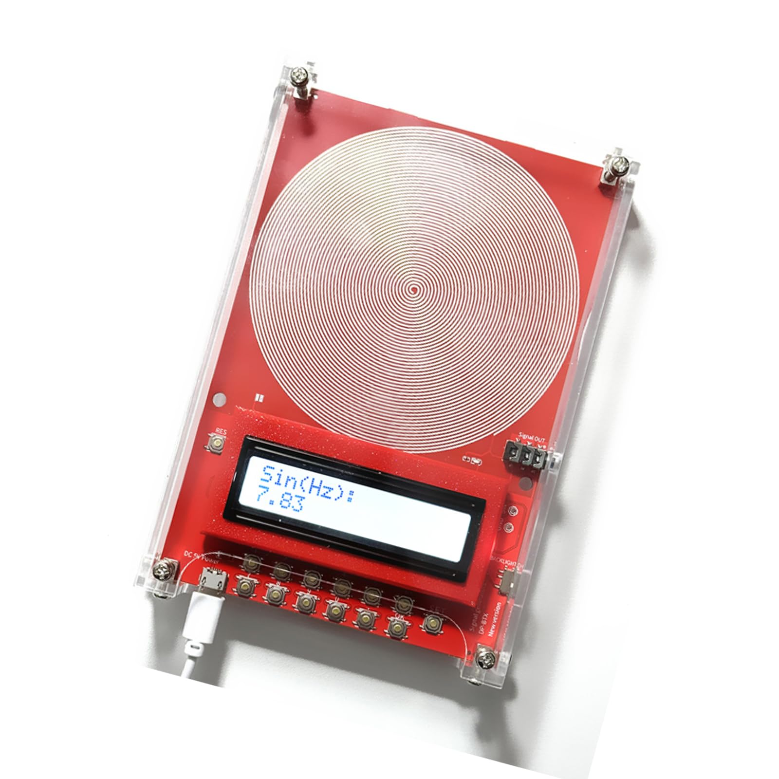 VLSQHNCF Schumann generator square output emphasizes stable signals for ambience.