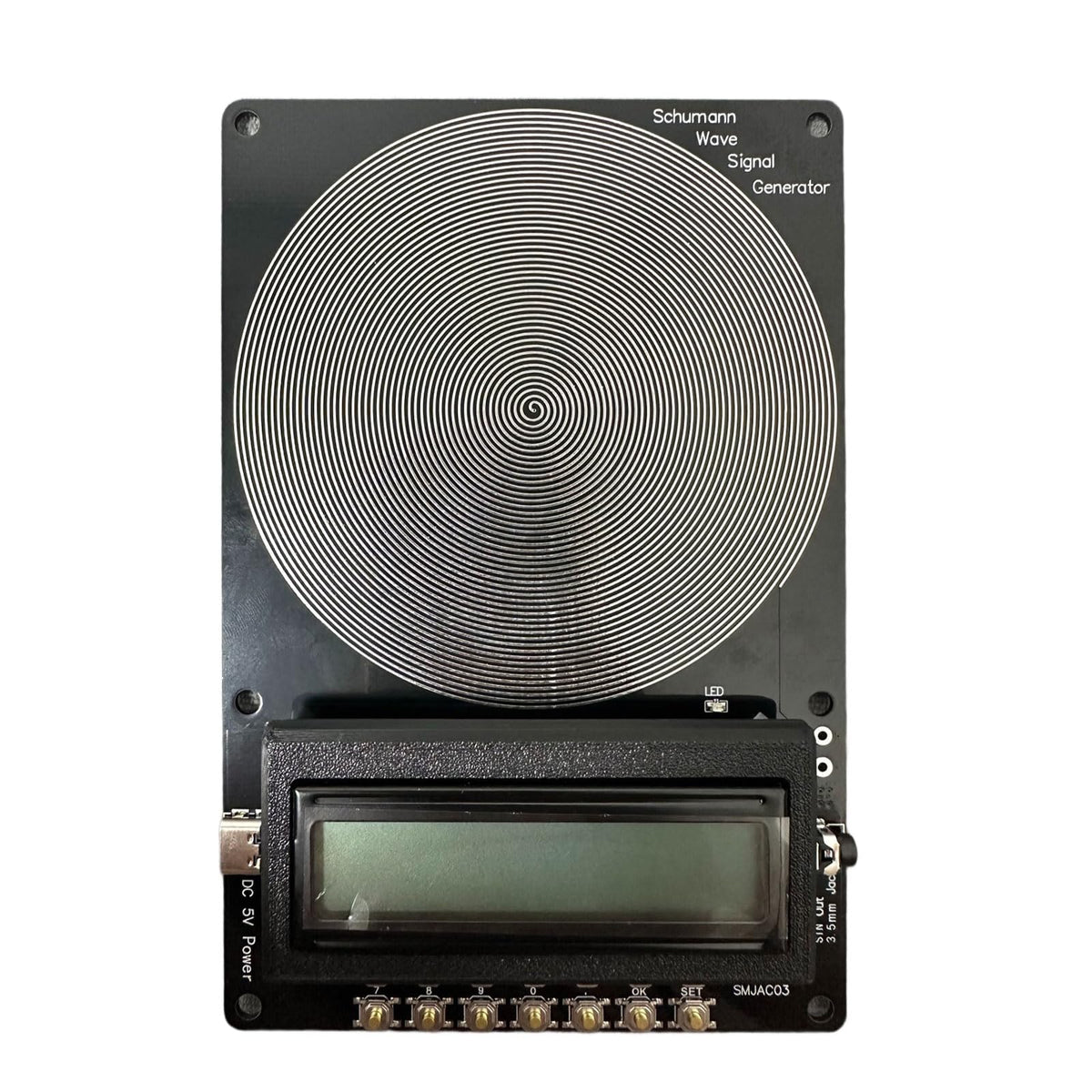 VLSQHNCF Waves Generator compact design on a desk for precise experiments