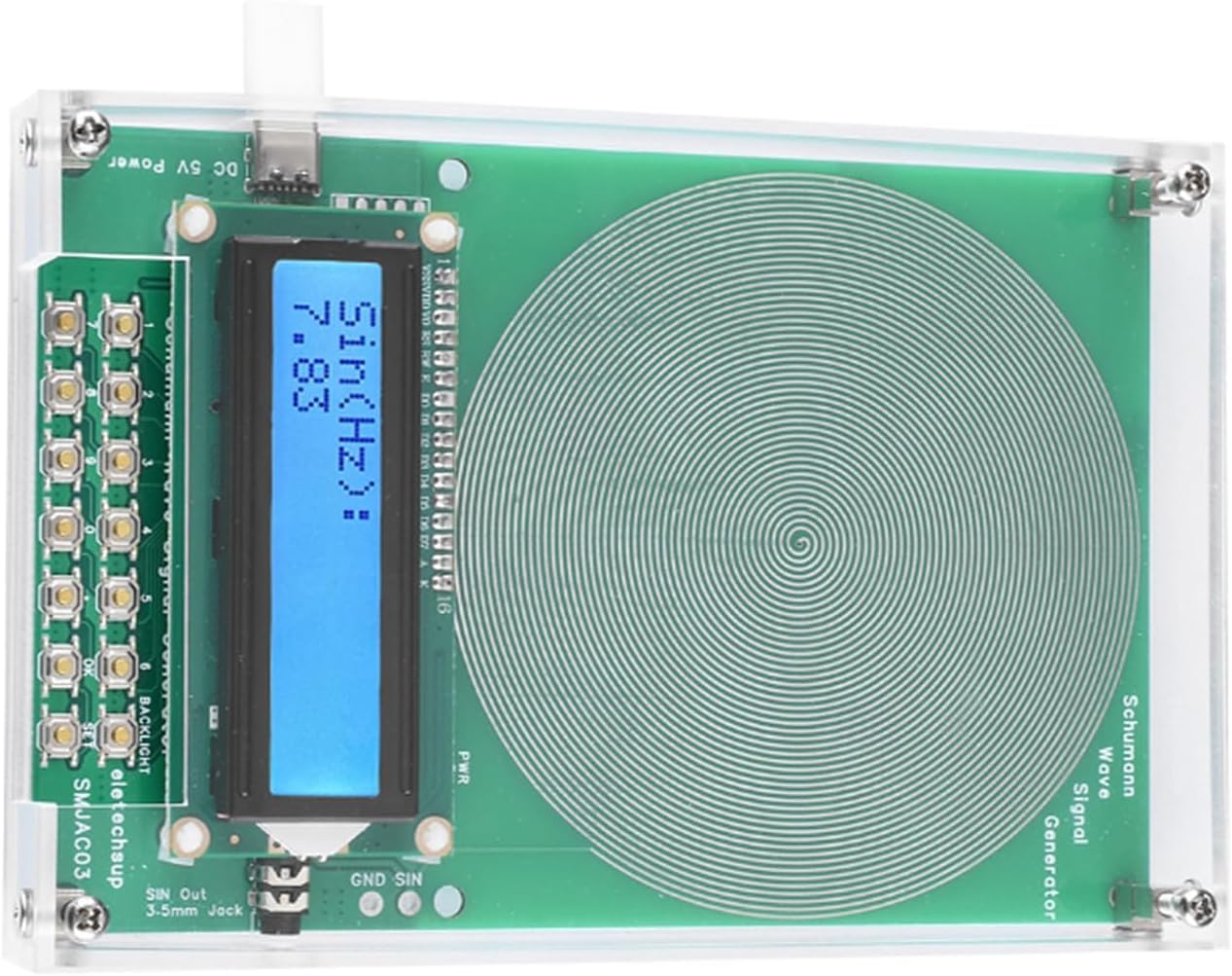 VLSQHNCF Schumann generator in packaging for quick setup