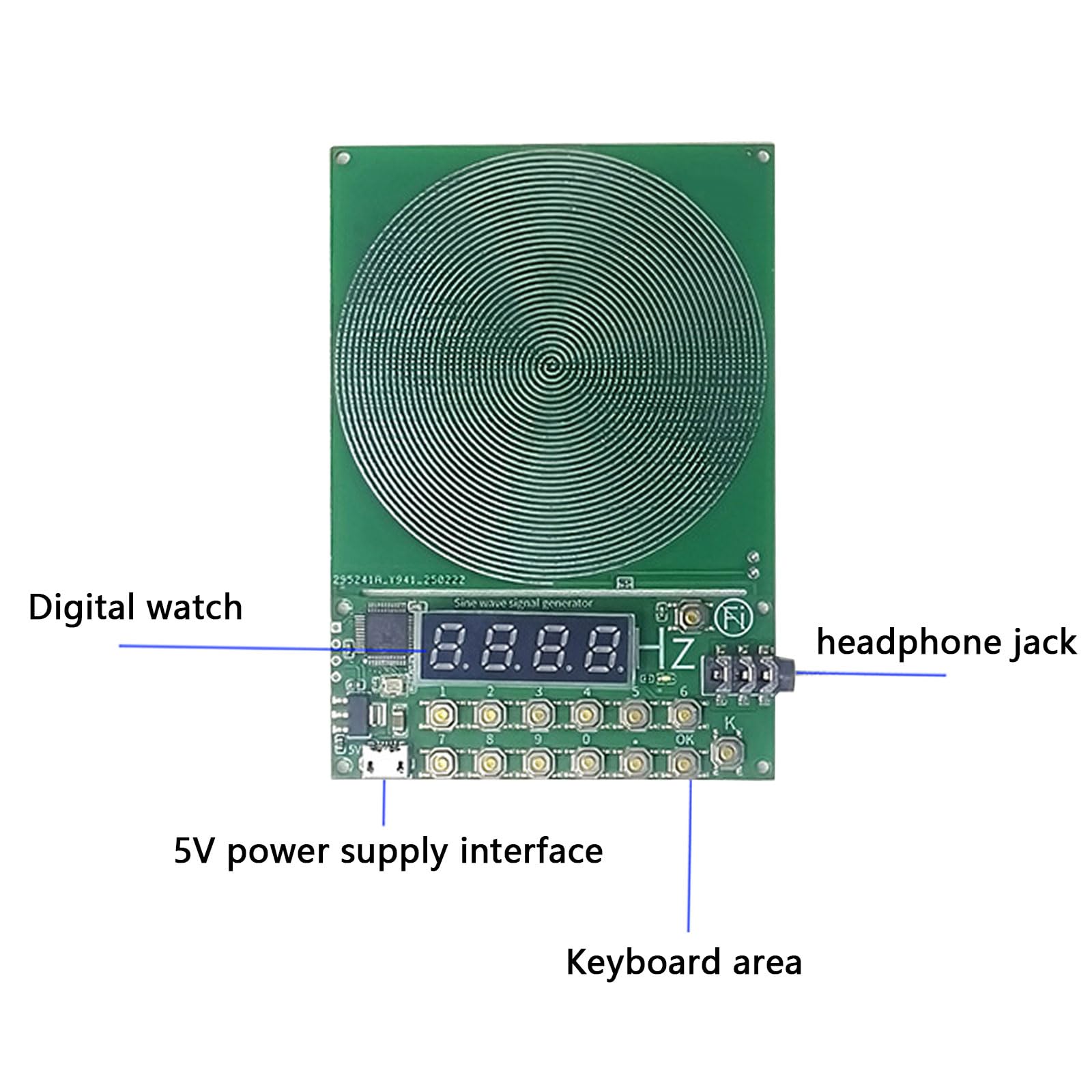 VLSQHNCF USB powered device connected to speakers demonstrates portable wellness tool