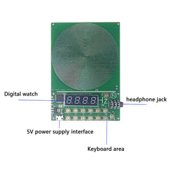 VLSQHNCF USB powered device connected to speakers demonstrates portable wellness tool