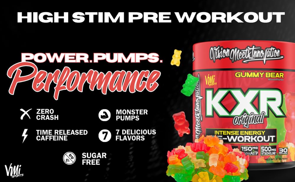 VMI Sports KXR Original Pink Lemonade packets for convenient on-the-go use.