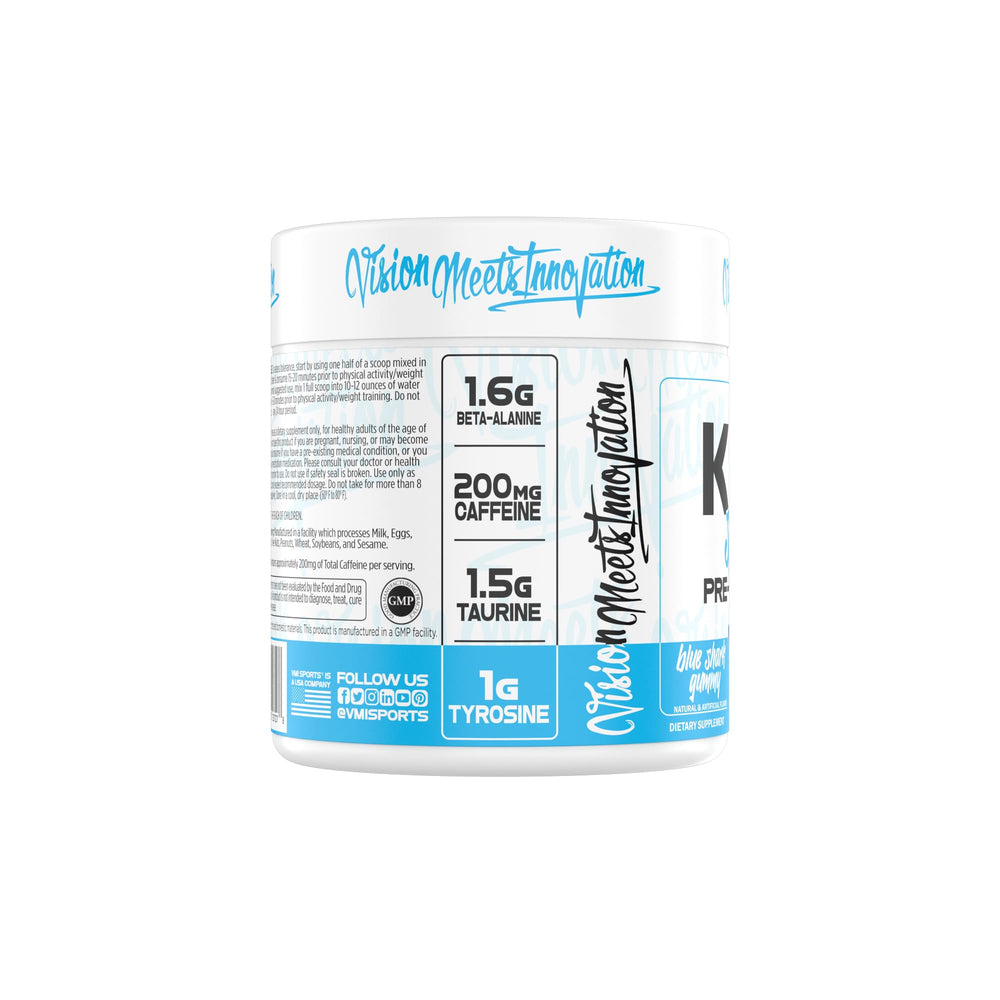 Shaker with KXR Sport mixed, smooth texture and refreshing flavor.