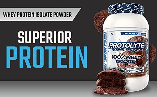 Digestive enzymes graphic on the label suggests smoother digestion during workouts