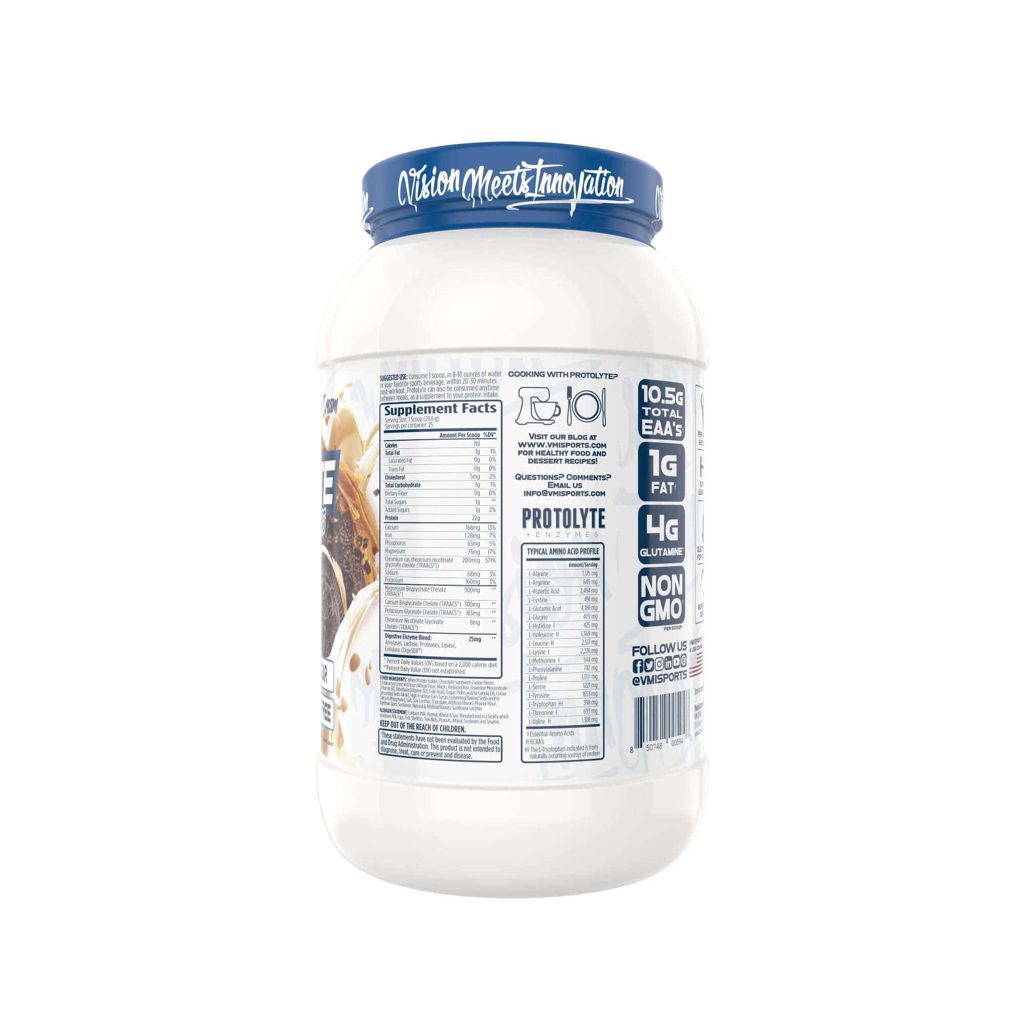 ProtoLyte Whey Isolate in a glass shows a smooth shake ideal after training