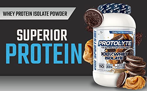 ProtoLyte Peanut Butter Cookies & Cream flavor inviting protein with low-calorie nutrition