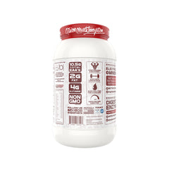 Close up of ProtoLyte powder highlighting protein content.