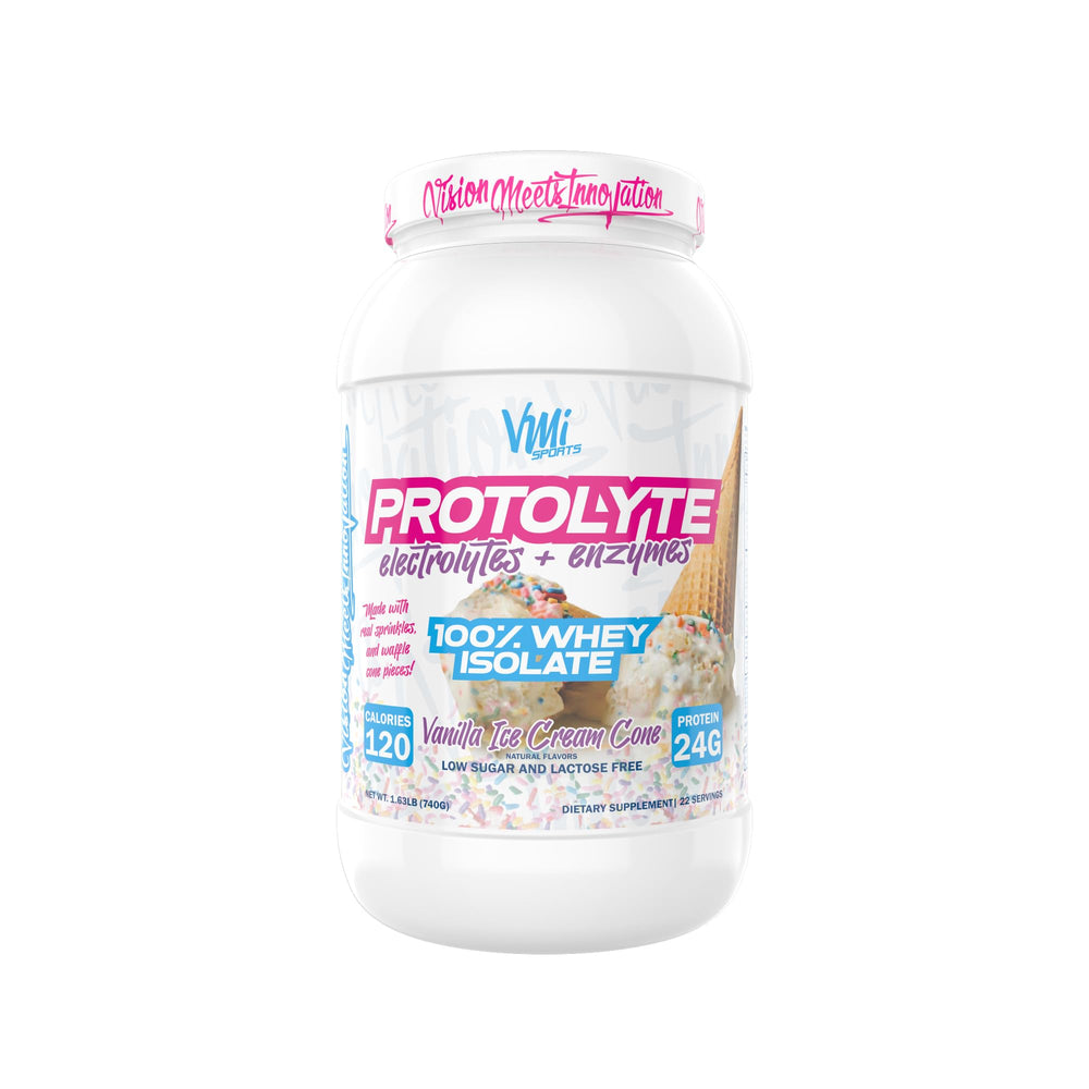 VMI Sports ProtoLyte packaging highlights lean muscle support