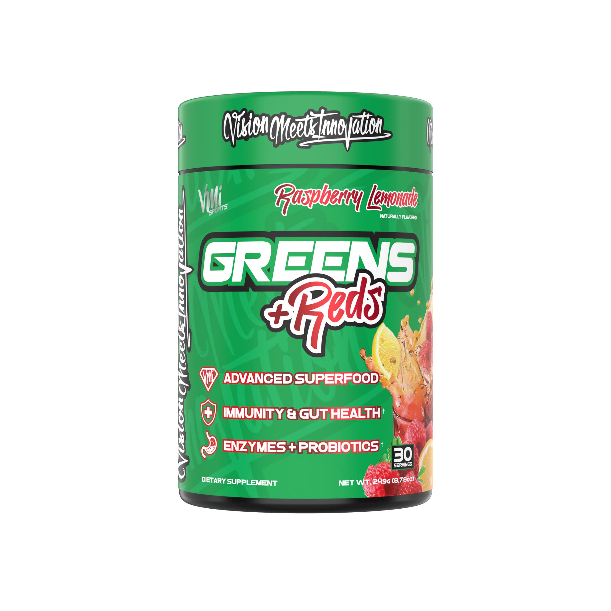 VMI Sports scoop and shaker ready for quick, convenient mixing.