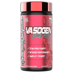 VMI Sports Vasogen Ultra nitric oxide bottle ready for workouts; supports vascular response.