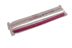 Vocal Tubes pink straw showing soft silicone material.