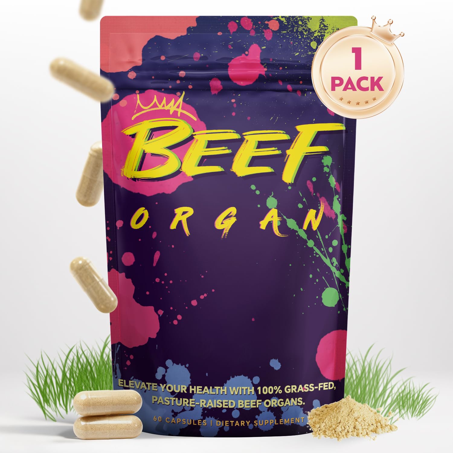 VoloZionX product label close-up reinforces 100% natural claim.