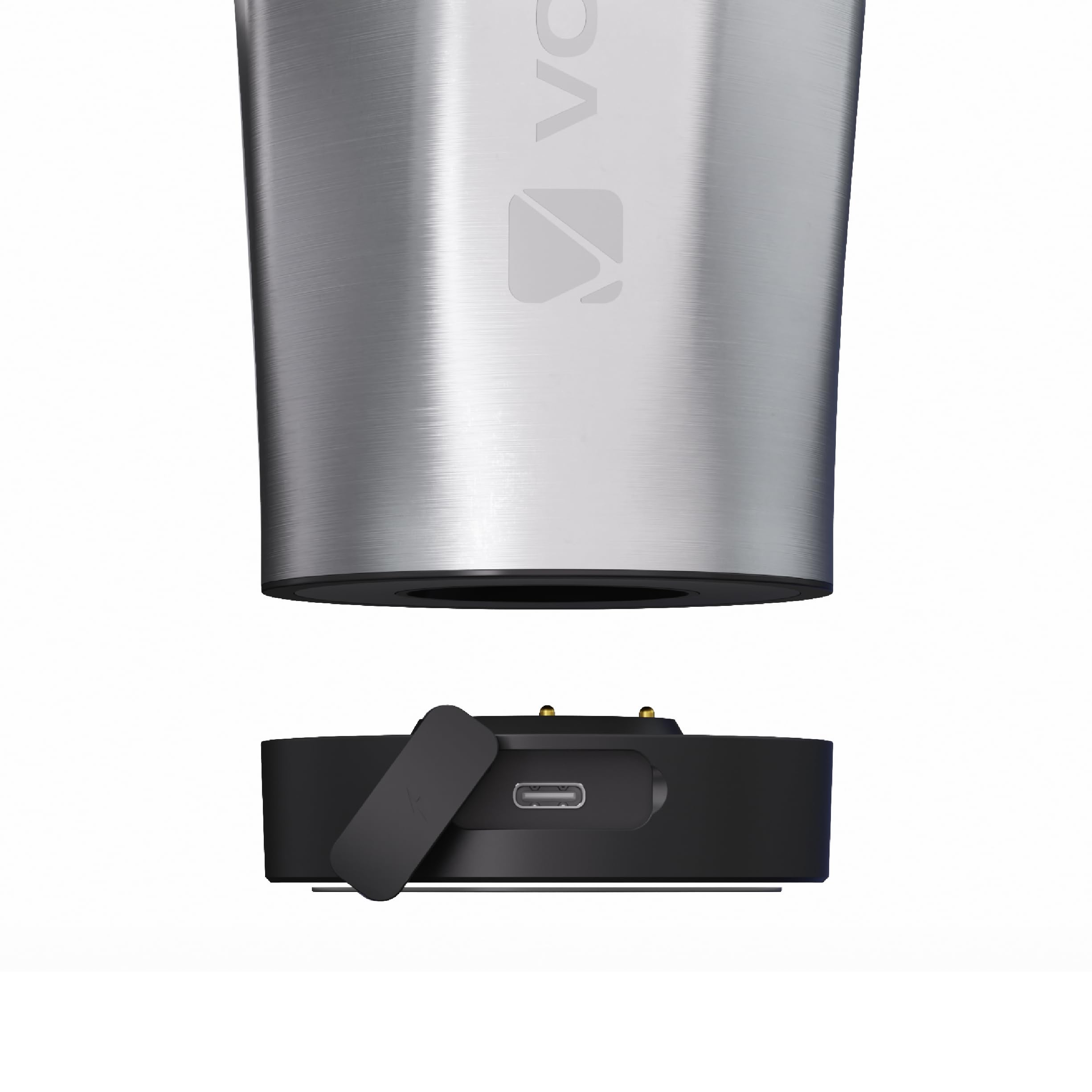 Voltrx ChillMix lid securely closed for leak-proof transport.
