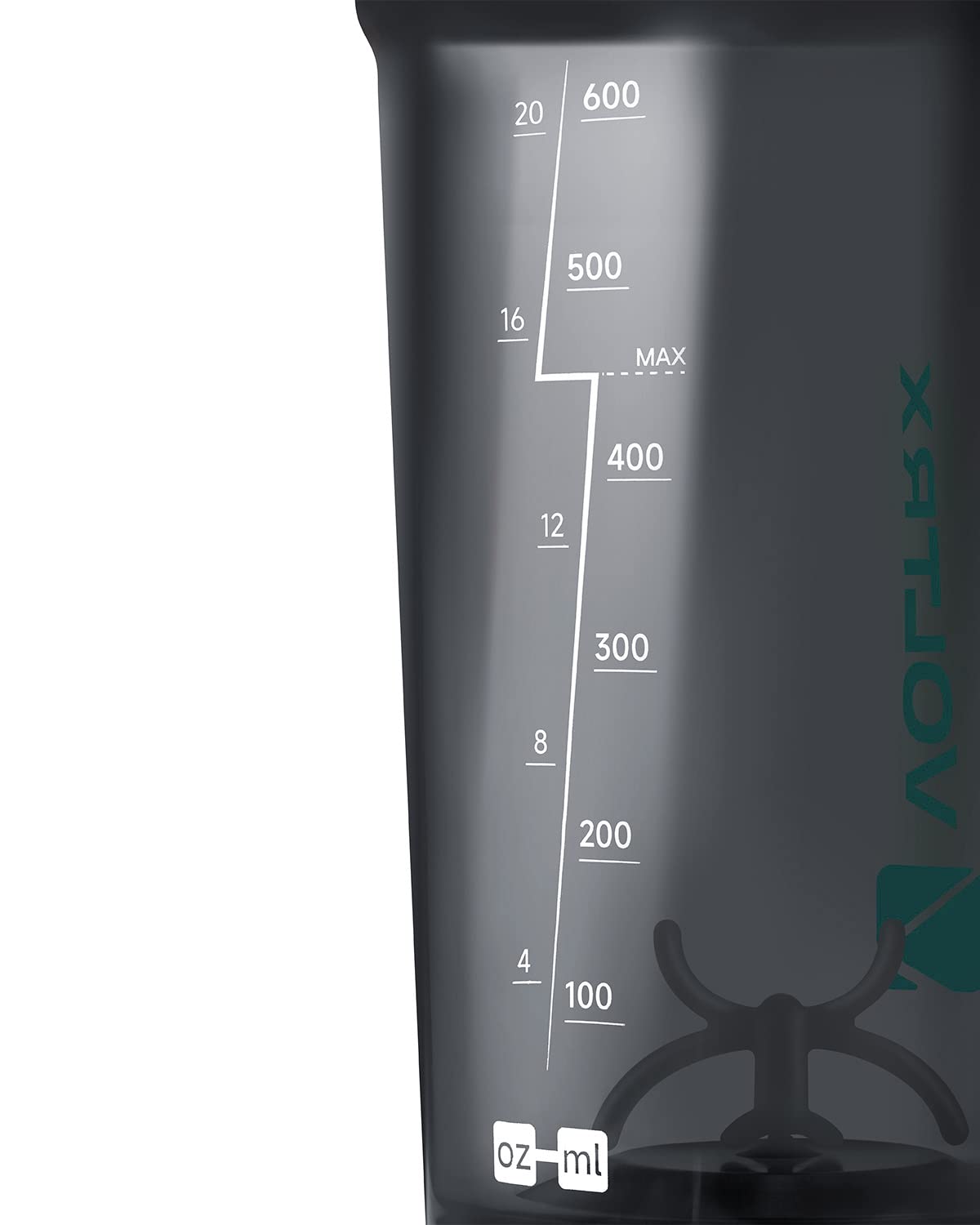 VOLTRX Gallium 24oz capacity markings for precise portion control.