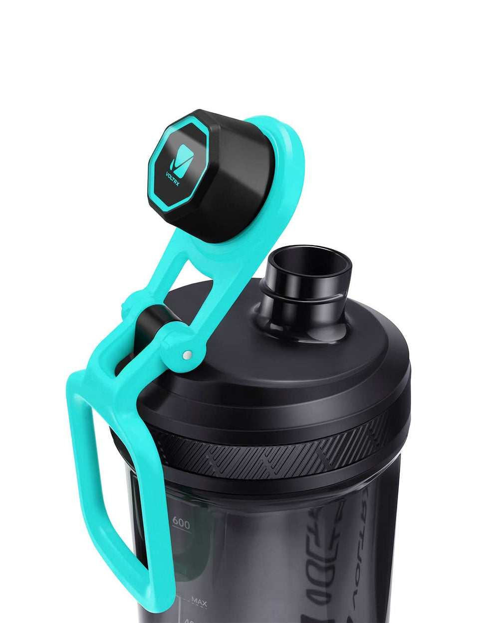 VOLTRX Gallium clear Tritan body reveals BPA-free construction.
