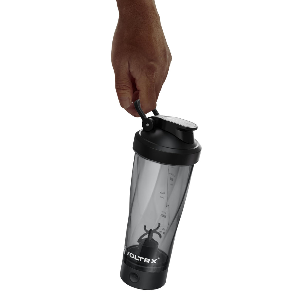 VOLTRX VortexBoost 16oz mixing capacity supports rich shakes without spills.