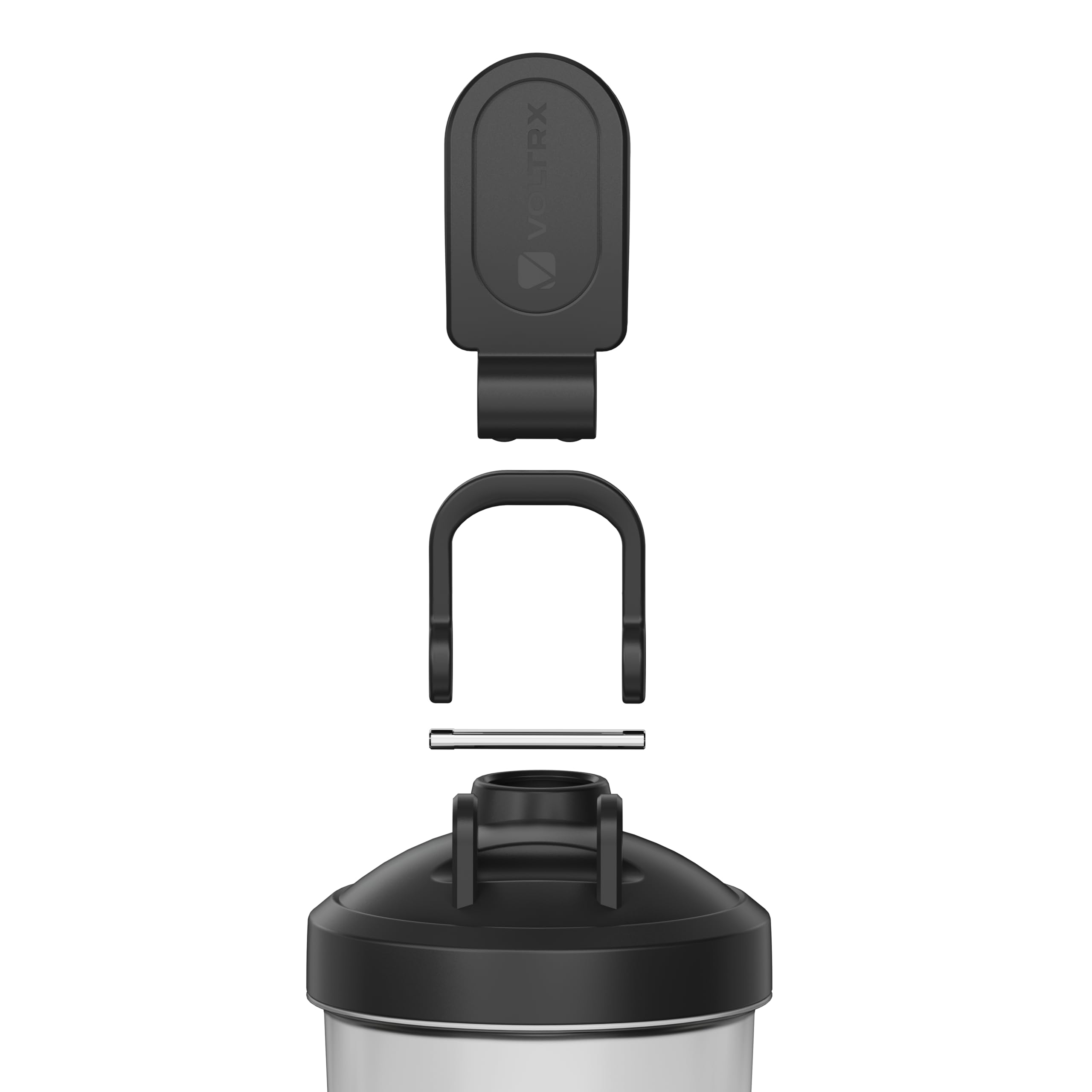 VOLTRX VortexBoost powder-dispense feature helps reduce clumps