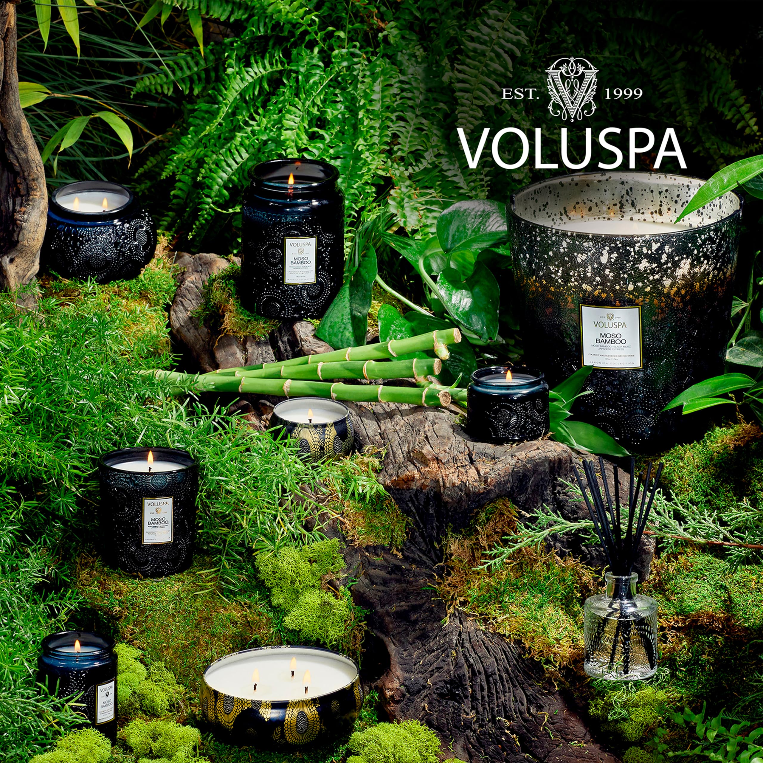 Voluspa Moso Bamboo gift-ready diffuser ideal for anniversaries or housewarmings