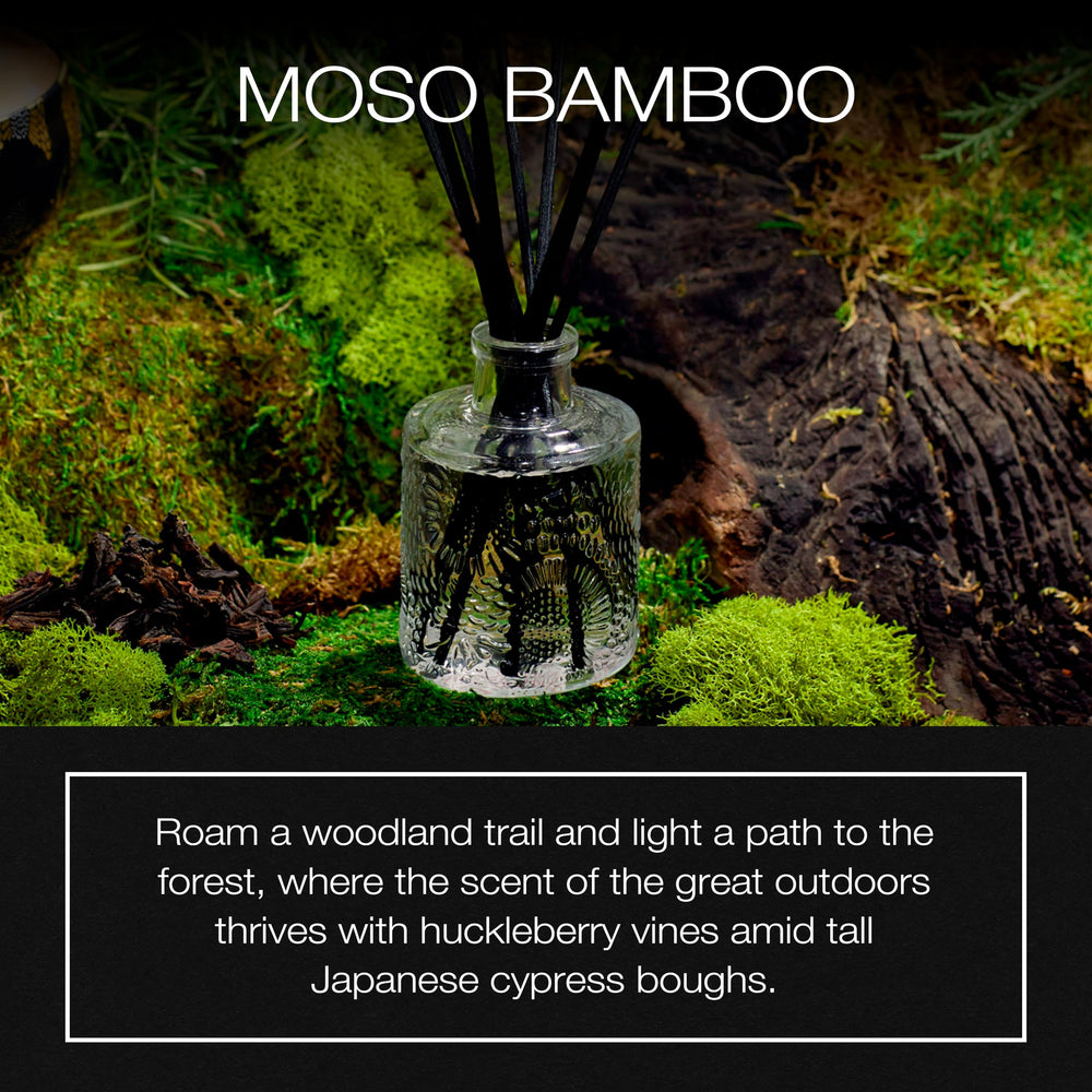 Voluspa Moso Bamboo reed sticks evenly distribute fragrance for any room