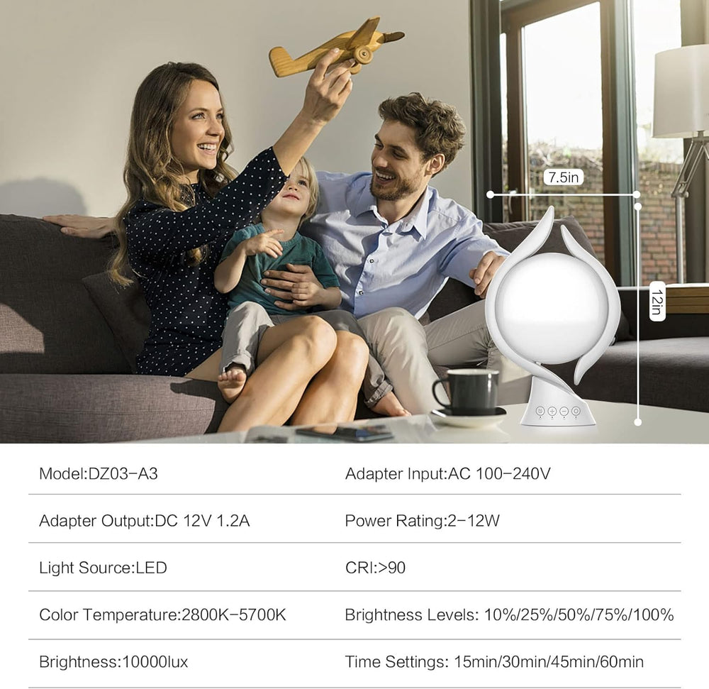 Five brightness levels tailor light to distance and sensitivity.