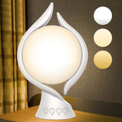Voraiya light therapy lamp with 10,000 lux glow for daylight-like illumination.