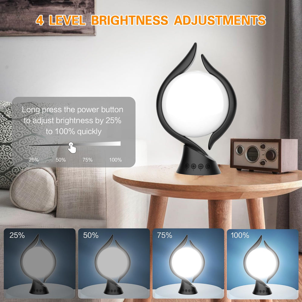 Voraiya lamp with 3 color temperatures to match time of day