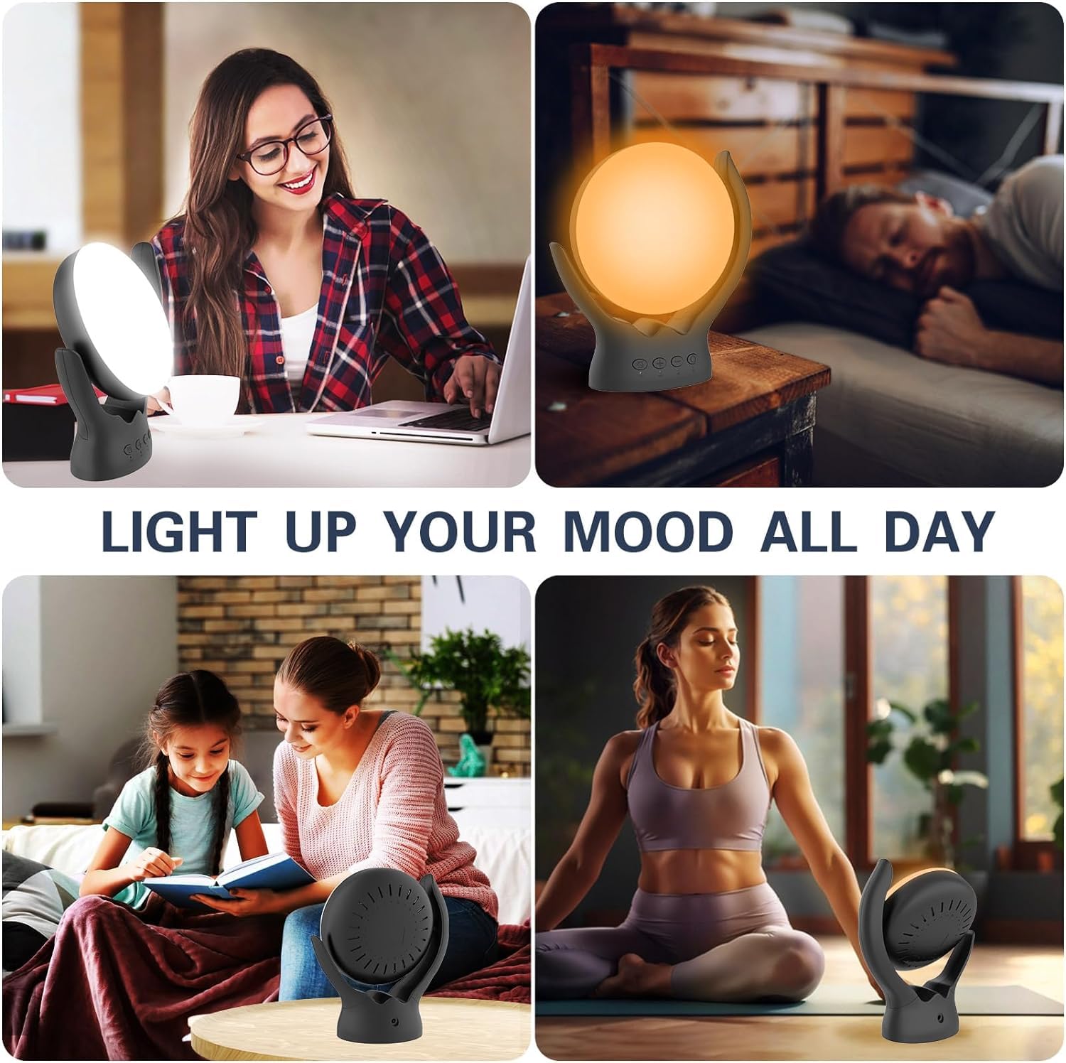 Timer options and memory function simplify daily use.