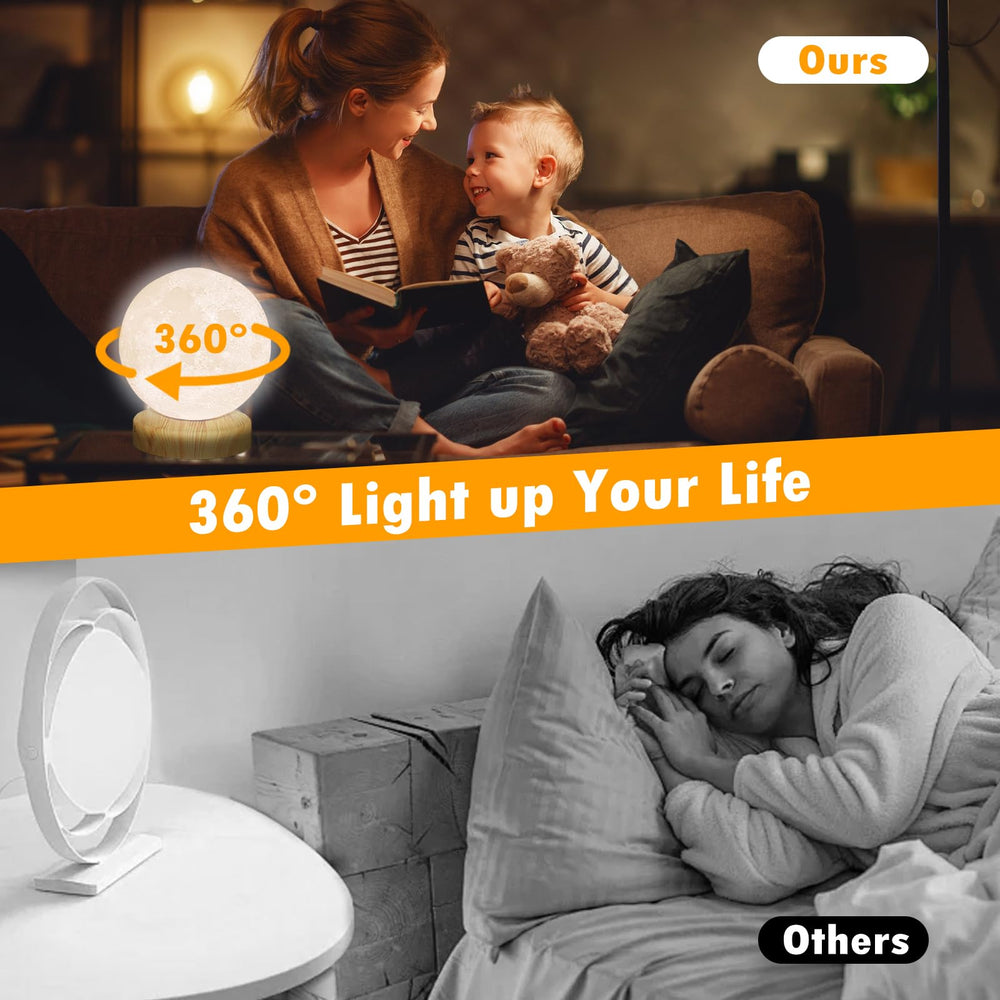 Voraiya RscCleaner lamp compact design fits on a small desk
